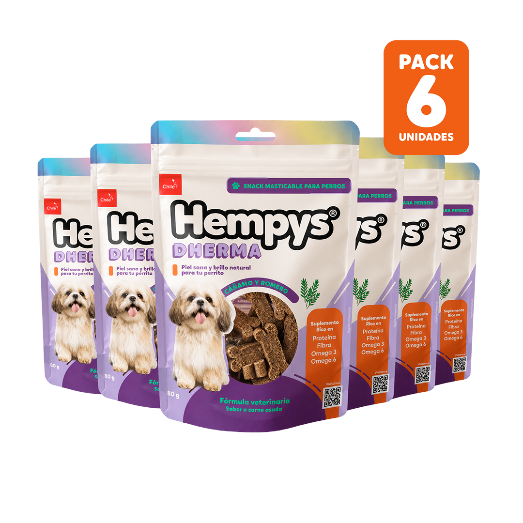 Pack 6 Hempys Dherma - Doypack 80 gr.