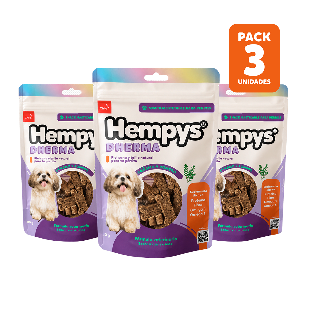 Pack 3 Hempys Dherma - Doypack 80 gr.