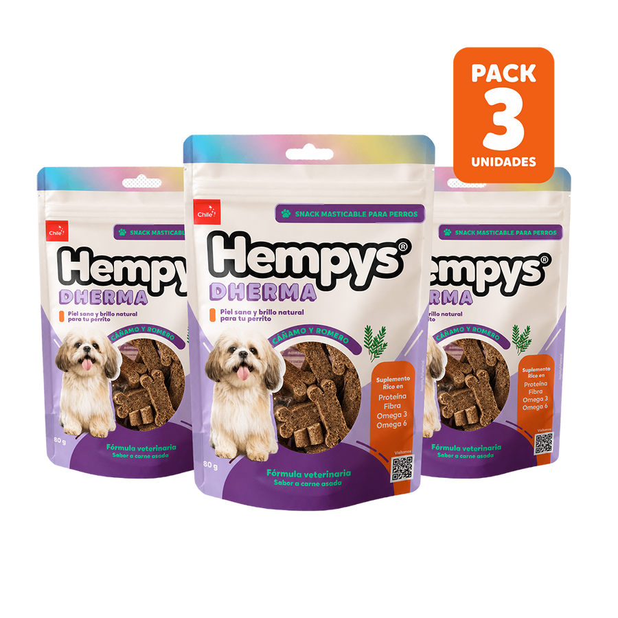 Pack 3 Hempys Dherma - Doypack 80 gr.